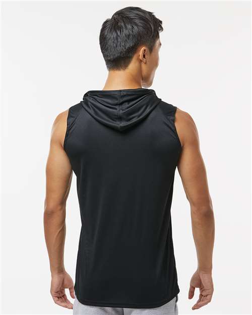Men's B-Core Sleeveless Hooded T-Shirt - Black