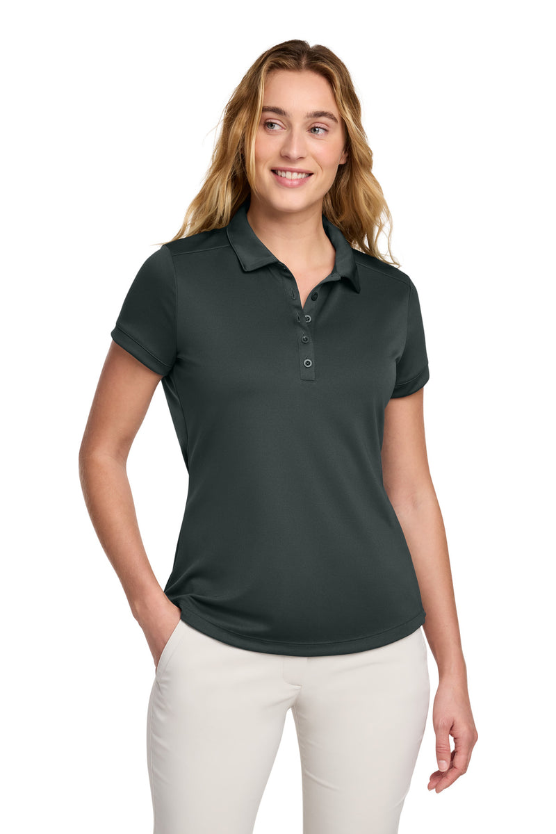 Nike Women's Dri-FIT Players Modern Fit  Polo - Anthracite