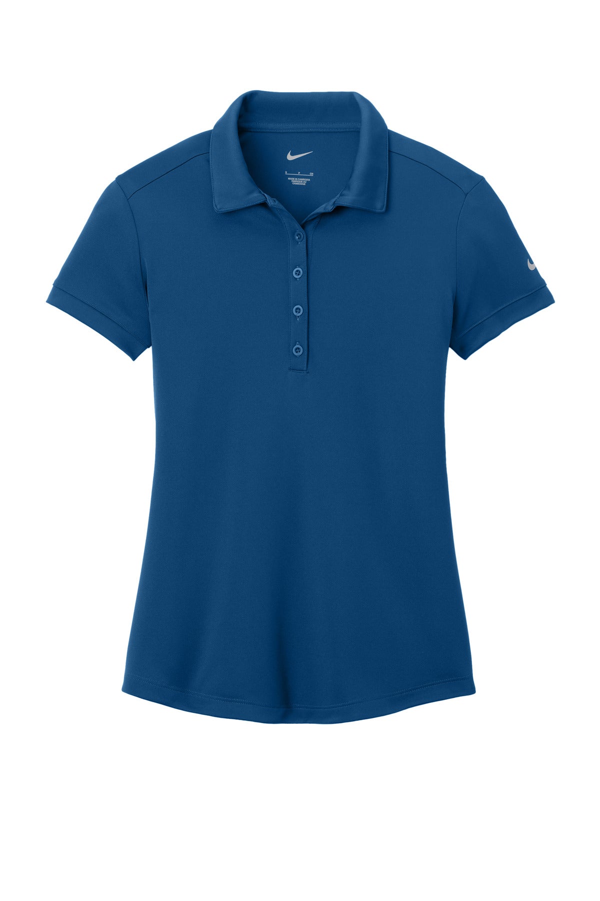 Nike Women's Dri-FIT Players Modern Fit  Polo - Gym Blue