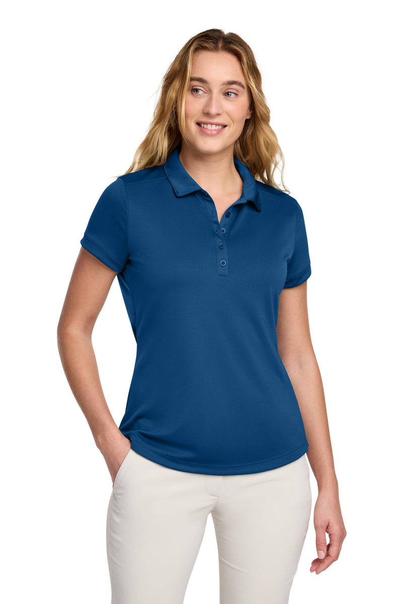 Nike Women's Dri-FIT Players Modern Fit  Polo - Gym Blue