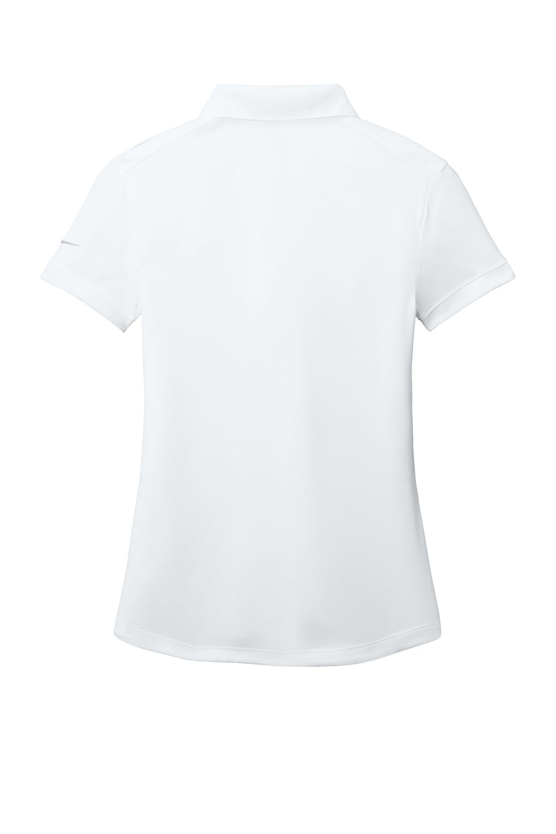 Nike Women's Dri-FIT Players Modern Fit  Polo - White