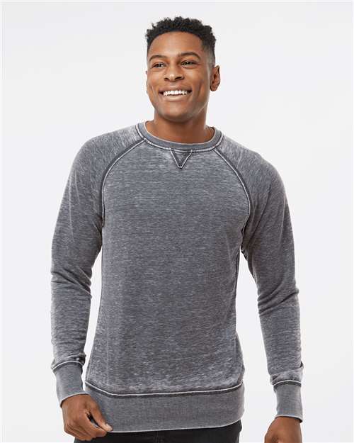 Men's Vintage Zen Fleece Crewneck Sweatshirt - Dark Smoke