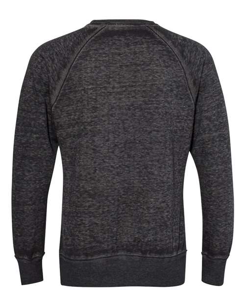 Men's Vintage Zen Fleece Crewneck Sweatshirt - Twisted Black