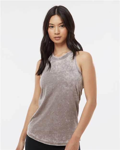 Women’s Zen Jersey Tank Top - Cement
