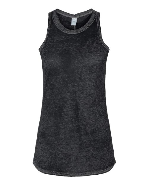 Women’s Zen Jersey Tank Top - Twisted Black