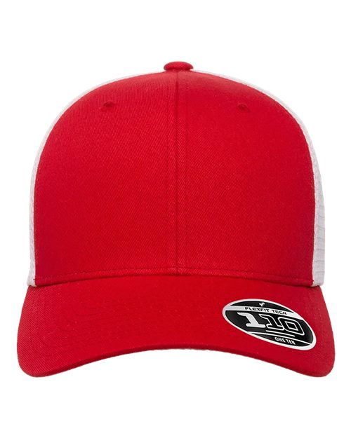110® Mesh-Back Cap - Red/ White