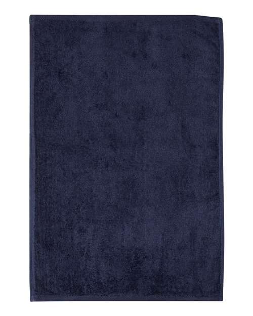 Hemmed Hand Towel - Navy