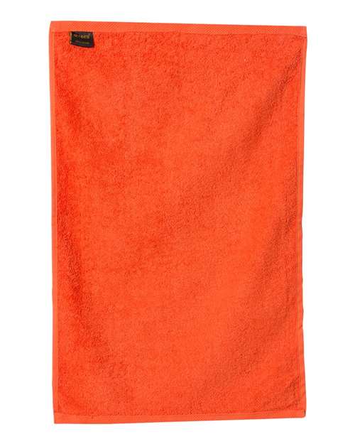Hemmed Hand Towel - Orange