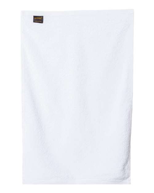 Hemmed Hand Towel - White