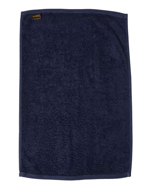 Deluxe Hemmed Hand Towel - Navy