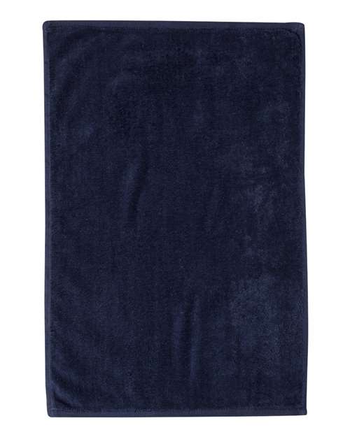 Deluxe Hemmed Hand Towel - Navy
