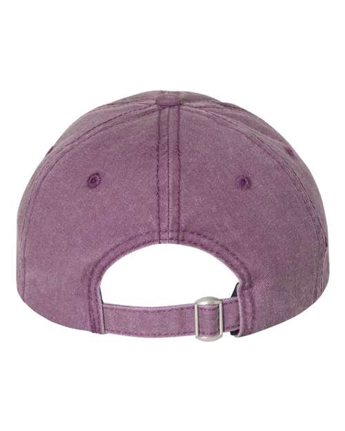 Pigment-Dyed Cap - Wine