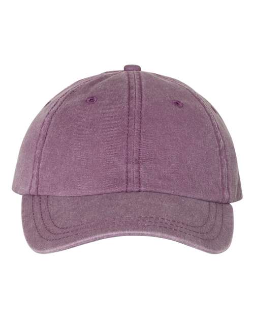 Pigment-Dyed Cap - Wine