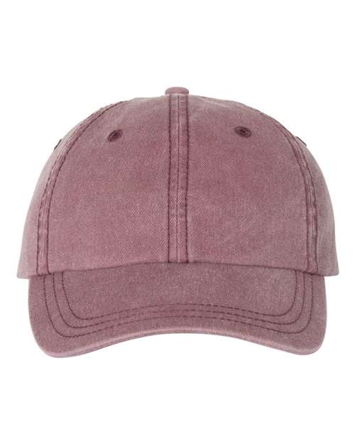 Pigment-Dyed Cap - Maroon