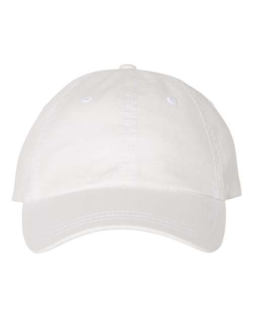 Pigment-Dyed Cap - White