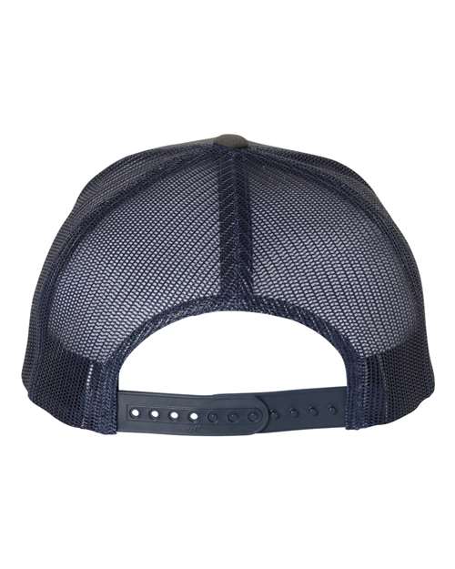 Retro Trucker Cap - Charcoal/ Navy