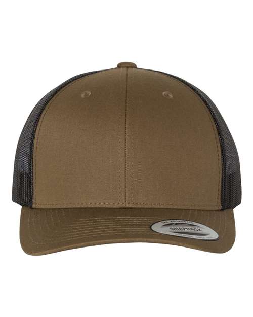 Retro Trucker Cap - Coyote Brown/ Black