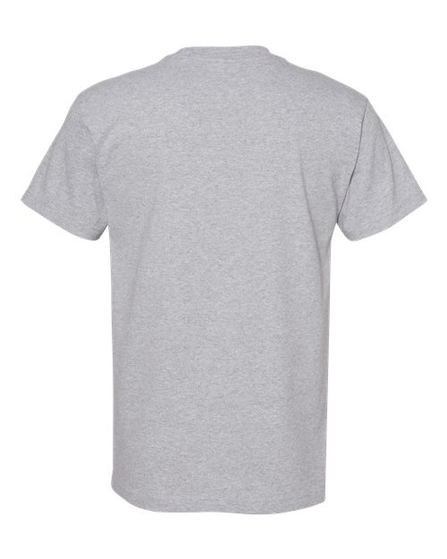 Unisex Heavyweight Cotton Tee - Heather Grey