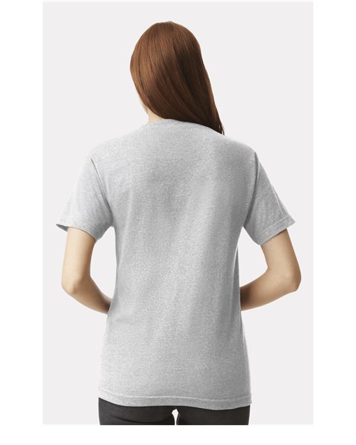 Unisex Heavyweight Cotton Tee - Heather Grey