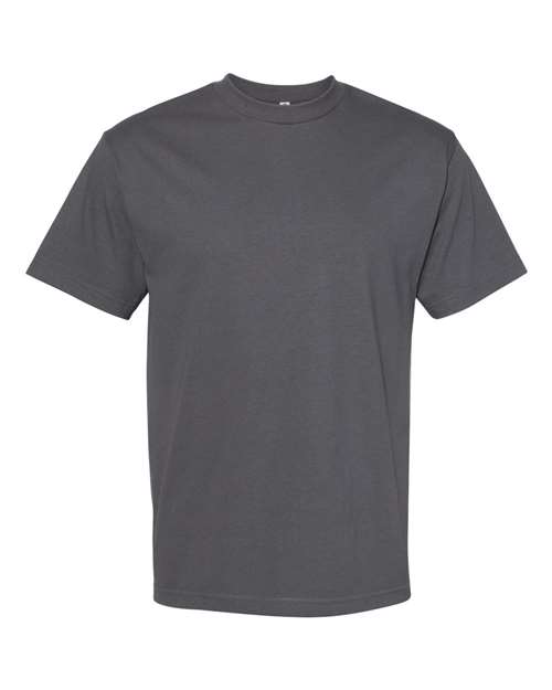 Unisex Heavyweight Cotton Tee - Charcoal