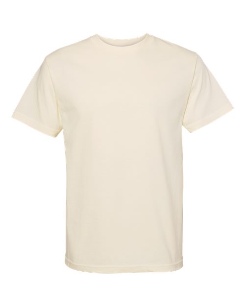 Unisex Heavyweight Cotton Tee - Cream