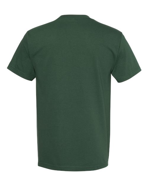 Unisex Heavyweight Cotton Tee - Forest