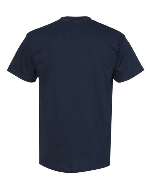 Unisex Heavyweight Cotton Tee - True Navy
