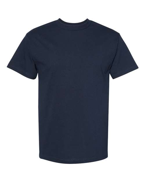 Unisex Heavyweight Cotton Tee - True Navy