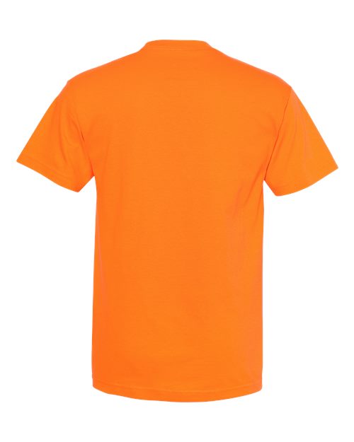 Unisex Heavyweight Cotton Tee - Orange