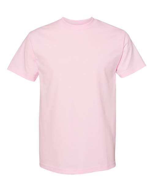 Unisex Heavyweight Cotton Tee - Pink