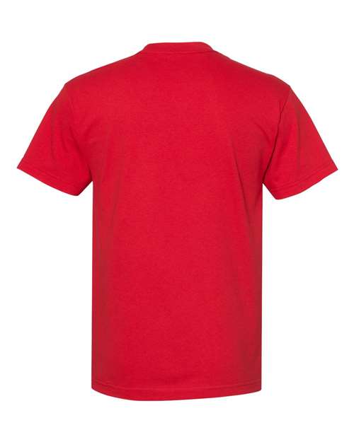 Unisex Heavyweight Cotton Tee - Red
