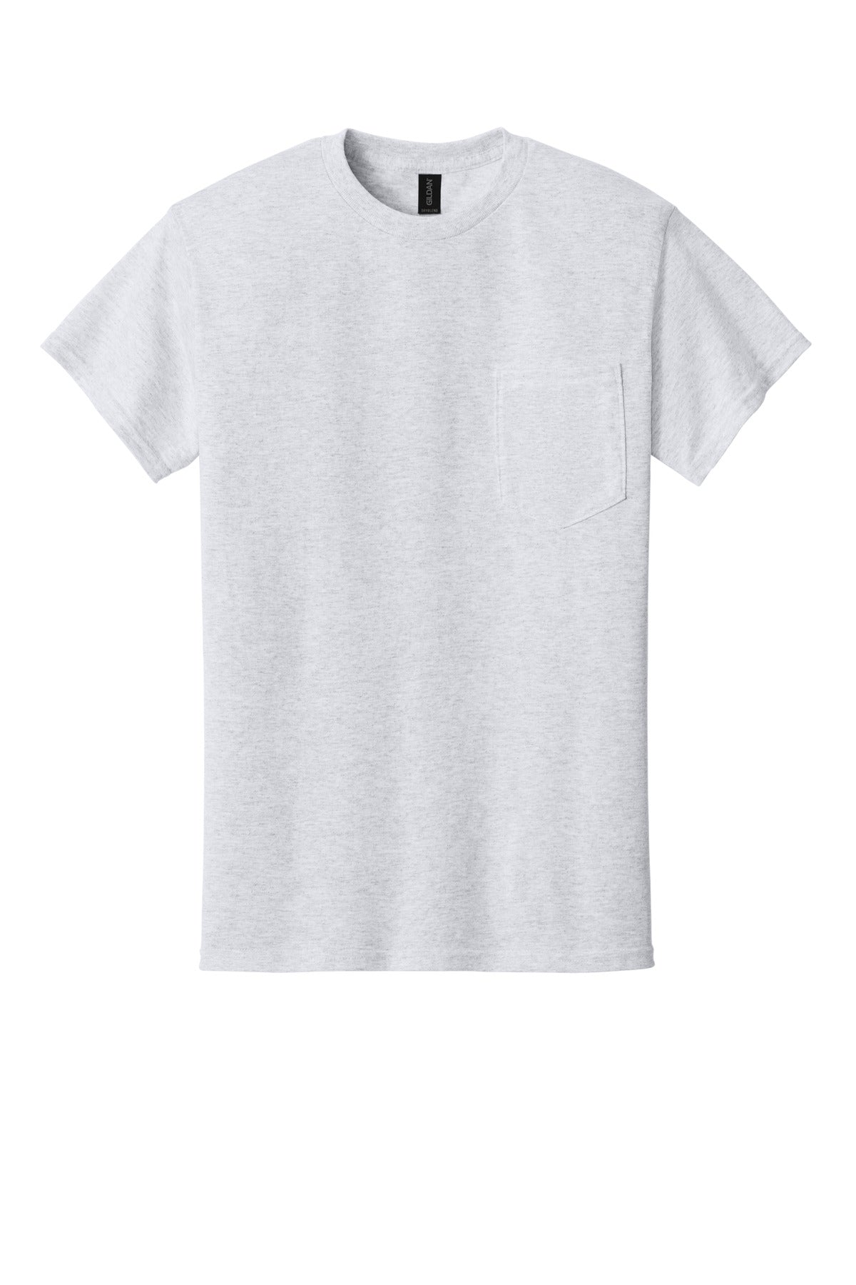 Gildan - DryBlend 50 Cotton/50 Poly Pocket T-Shirt - Ash Grey
