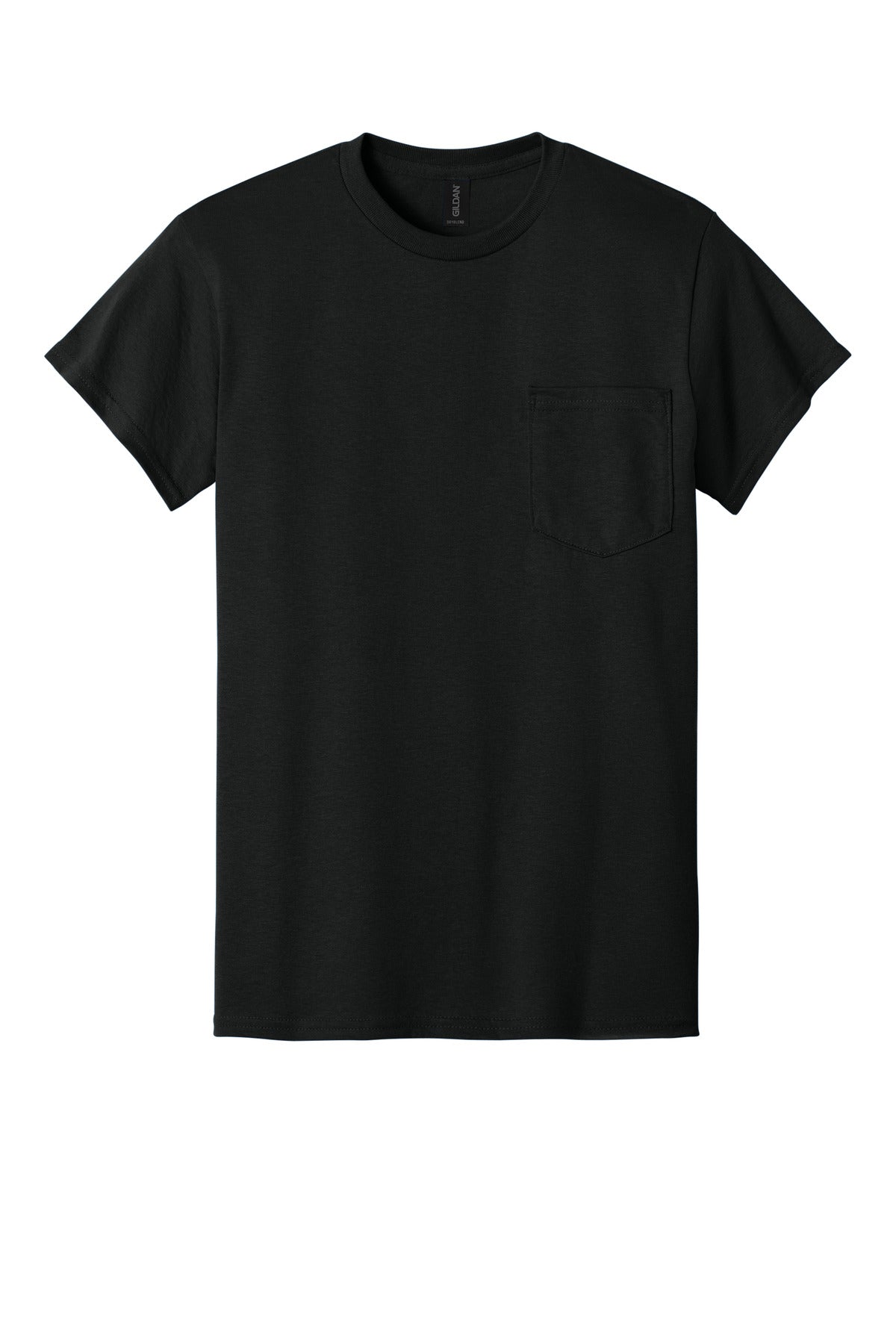Gildan - DryBlend 50 Cotton/50 Poly Pocket T-Shirt - Black