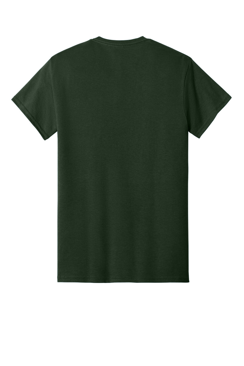 Gildan - DryBlend 50 Cotton/50 Poly Pocket T-Shirt - Forest Green