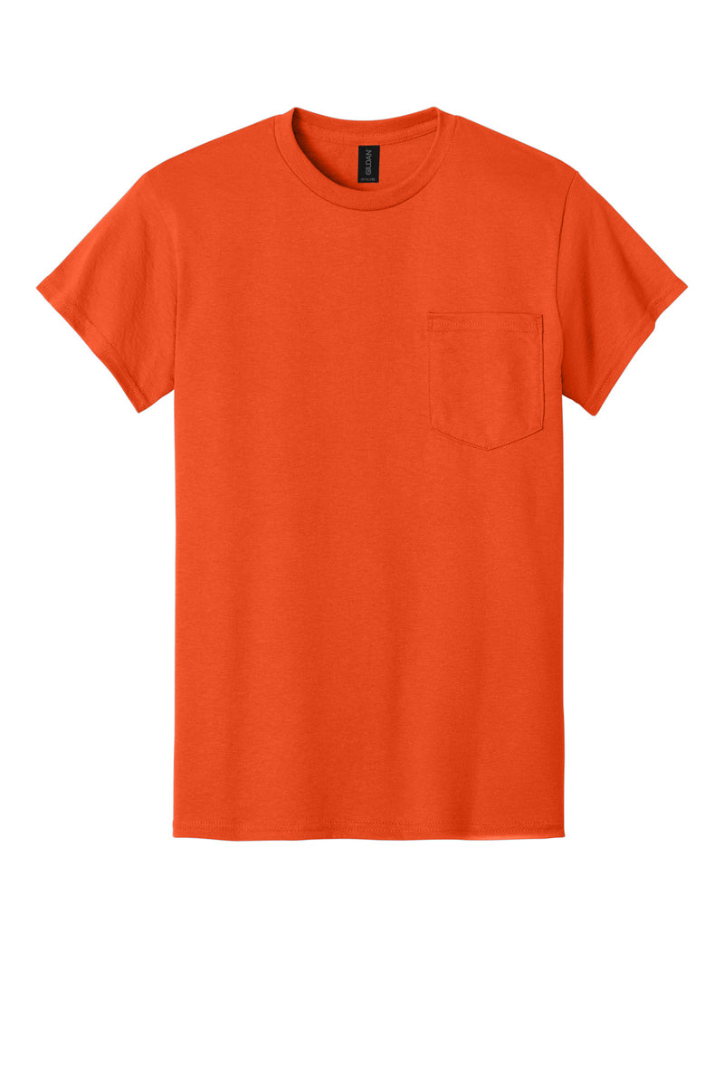Gildan - DryBlend 50 Cotton/50 Poly Pocket T-Shirt - Orange