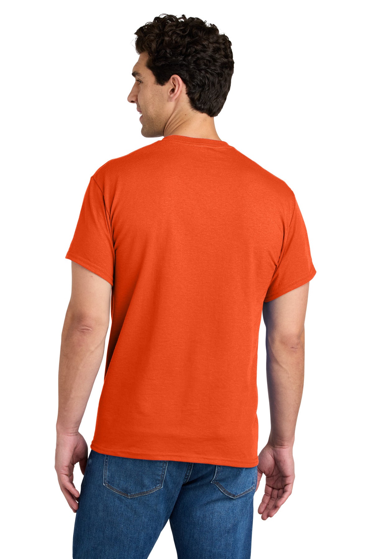 Gildan - DryBlend 50 Cotton/50 Poly Pocket T-Shirt - Orange