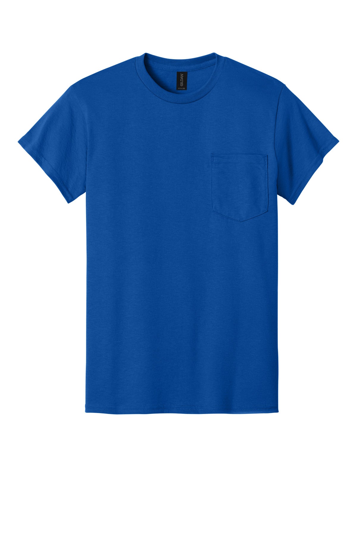 Gildan - DryBlend 50 Cotton/50 Poly Pocket T-Shirt - Royal