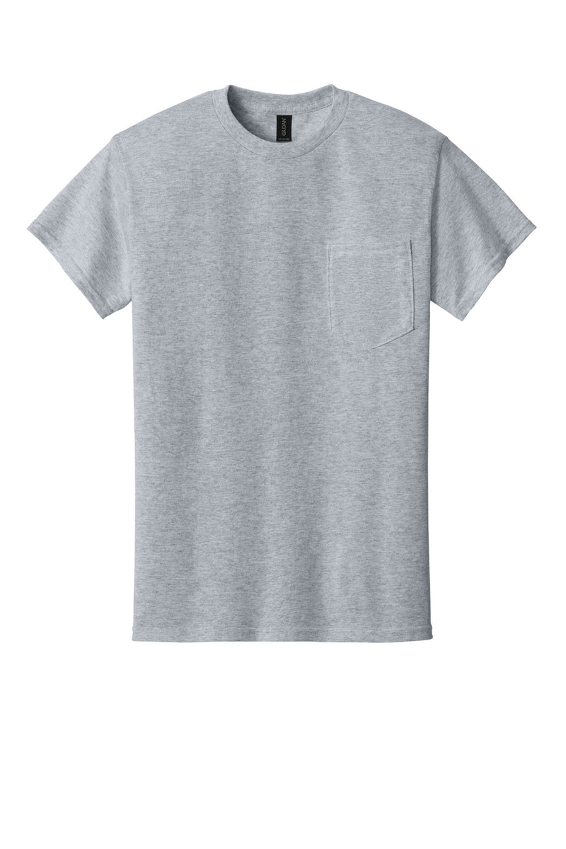Gildan - DryBlend 50 Cotton/50 Poly Pocket T-Shirt - Sport Grey
