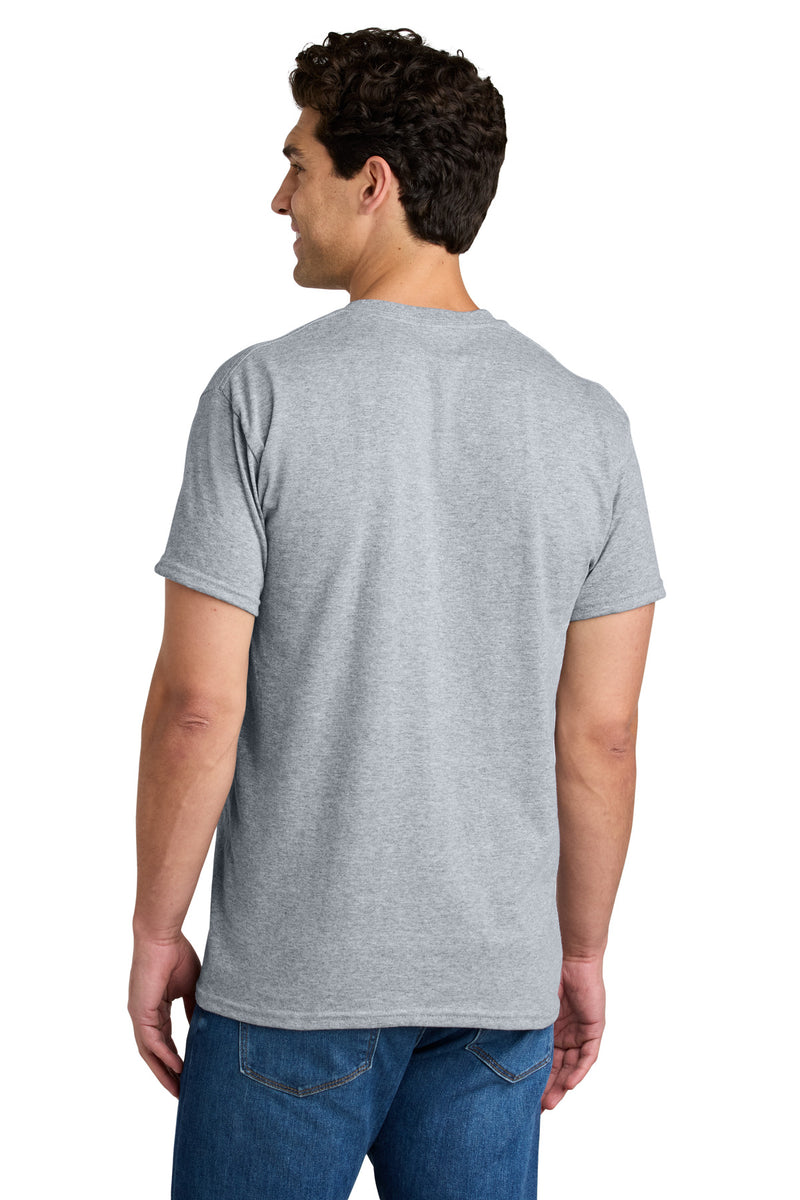 Gildan - DryBlend 50 Cotton/50 Poly Pocket T-Shirt - Sport Grey