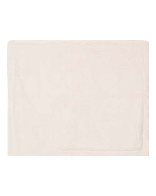 Micro Mink Sherpa Blanket - Red Buffalo