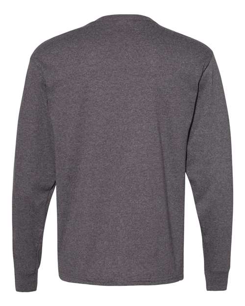 Essential-T Long Sleeve T-Shirt - Charcoal Heather