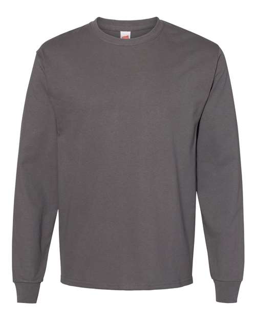 Essential-T Long Sleeve T-Shirt - Smoke Grey