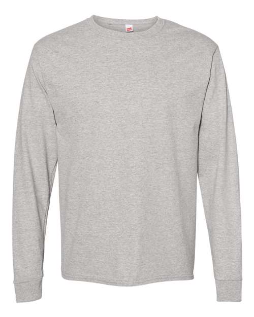 Essential-T Long Sleeve T-Shirt - Oxford Grey