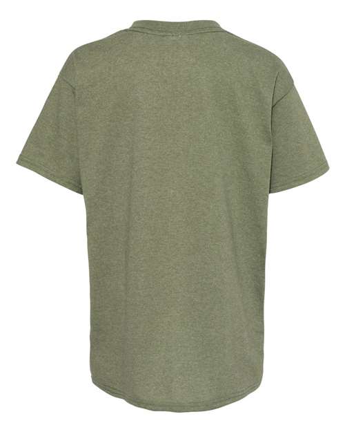 Youth EcoSmart® T-Shirt - Heather Green