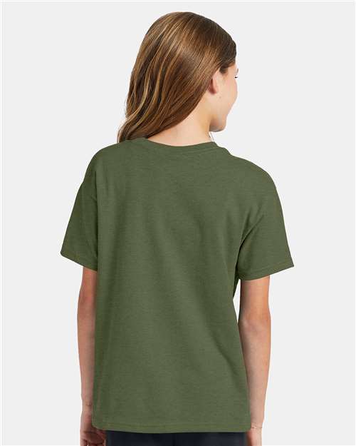Youth EcoSmart® T-Shirt - Heather Green