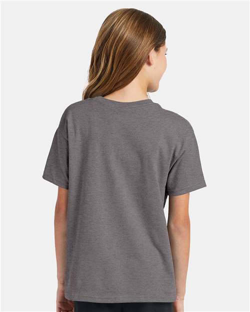 Youth EcoSmart® T-Shirt - Oxford Grey