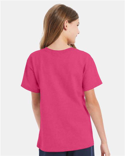 Youth Essential-T T-Shirt - Wow Pink