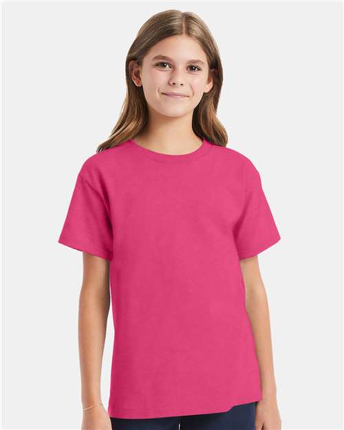 Youth Essential-T T-Shirt - Wow Pink