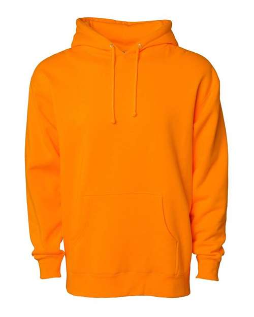 Unisex Heavyweight Hooded Sweatshirt - Safety Orange