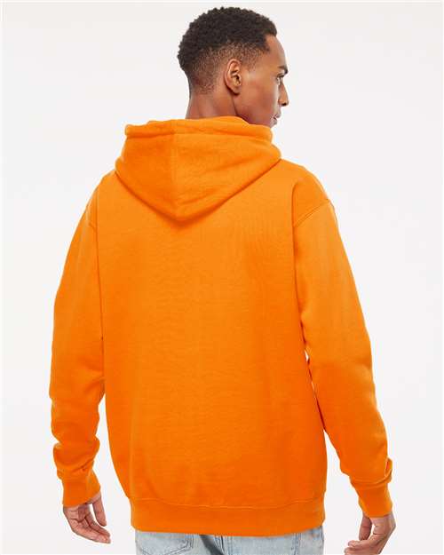Unisex Heavyweight Hooded Sweatshirt - Safety Orange